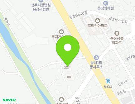 35-9 Yonggwang-ro, Eumseong-eup, Eumseong-gun, Chungcheongbuk-do, Republic of Korea Map