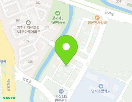 5 Gangjeo-ro 11da-gil, Jecheon-si, Chungcheongbuk-do, Republic of Korea Map