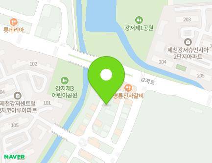 7 Gangjeo-ro 11ga-gil, Jecheon-si, Chungcheongbuk-do, Republic of Korea Map