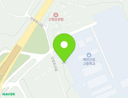 158 Danyang-ro 10-gil, Jecheon-si, Chungcheongbuk-do, Republic of Korea Map