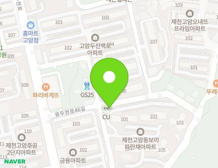 14 Yongducheon-ro 46-gil, Jecheon-si, Chungcheongbuk-do, Republic of Korea Map