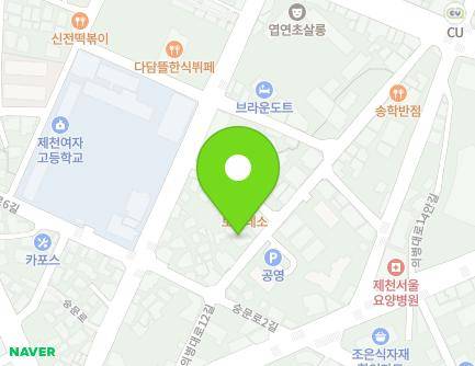 26 Uibyeong-daero 12-gil, Jecheon-si, Chungcheongbuk-do, Republic of Korea Map