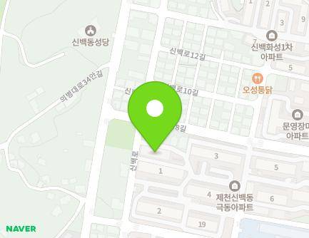 52 Sinbaek-ro, Jecheon-si, Chungcheongbuk-do, Republic of Korea Map
