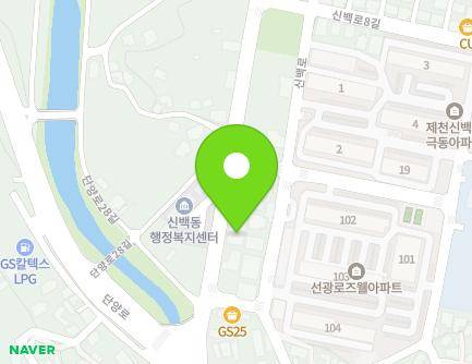 51 Uibyeong-daero 34-gil, Jecheon-si, Chungcheongbuk-do, Republic of Korea Map
