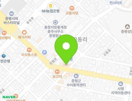113 Gwangjang-ro, Jeungpyeong-eup, Jeungpyeong-gun, Chungcheongbuk-do, Republic of Korea Map