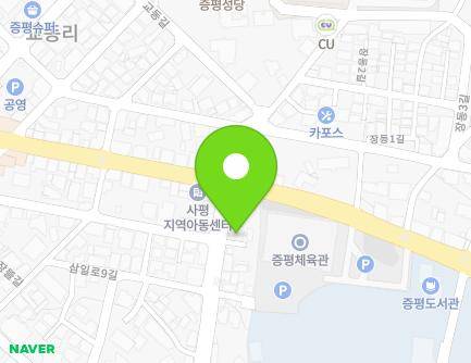 88 Samil-ro, Jeungpyeong-eup, Jeungpyeong-gun, Chungcheongbuk-do, Republic of Korea Map