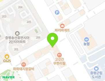66 Songsan-ro, Jeungpyeong-eup, Jeungpyeong-gun, Chungcheongbuk-do, Republic of Korea 66 Songsan-ro, Jeungpyeong-eup, Jeungpyeong-gun, Chungcheongbuk-do, Republic of Korea Map