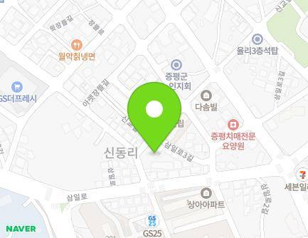 75 Changsin-ro, Jeungpyeong-eup, Jeungpyeong-gun, Chungcheongbuk-do, Republic of Korea Map