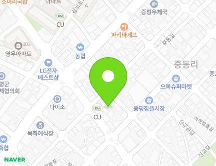 45-1 Yeokjeon-ro, Jeungpyeong-eup, Jeungpyeong-gun, Chungcheongbuk-do, Republic of Korea Map