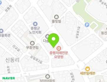 33 Jungang-ro 4-gil, Jeungpyeong-eup, Jeungpyeong-gun, Chungcheongbuk-do, Republic of Korea 33 Jungang-ro 4-gil, Jeungpyeong-eup, Jeungpyeong-gun, Chungcheongbuk-do, Republic of Korea Map