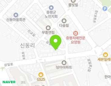 3-5 Samil-ro 3-gil, Jeungpyeong-eup, Jeungpyeong-gun, Chungcheongbuk-do, Republic of Korea 3-5 Samil-ro 3-gil, Jeungpyeong-eup, Jeungpyeong-gun, Chungcheongbuk-do, Republic of Korea Map