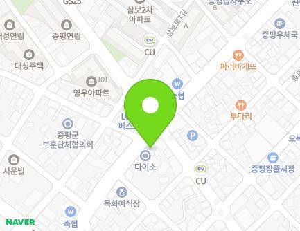 184 Jungang-ro, Jeungpyeong-eup, Jeungpyeong-gun, Chungcheongbuk-do, Republic of Korea Map