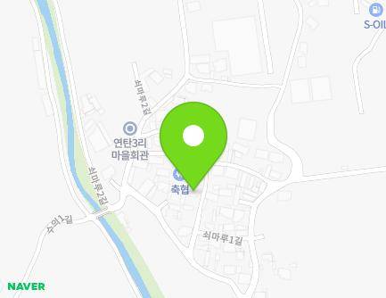 49-13 Soemaru 2-gil, Jeungpyeong-eup, Jeungpyeong-gun, Chungcheongbuk-do, Republic of Korea Map
