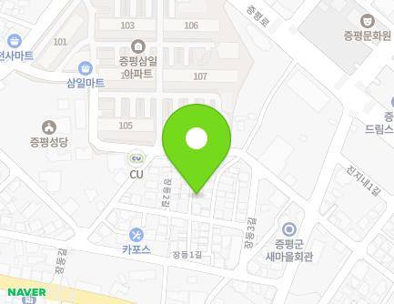 9-6 Jangdong 2-gil, Jeungpyeong-eup, Jeungpyeong-gun, Chungcheongbuk-do, Republic of Korea Map