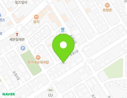 62 Chojung 8-gil, Jeungpyeong-eup, Jeungpyeong-gun, Chungcheongbuk-do, Republic of Korea Map