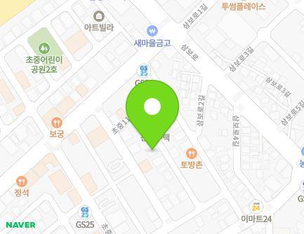 25-12 Chojung 11-gil, Jeungpyeong-eup, Jeungpyeong-gun, Chungcheongbuk-do, Republic of Korea Map