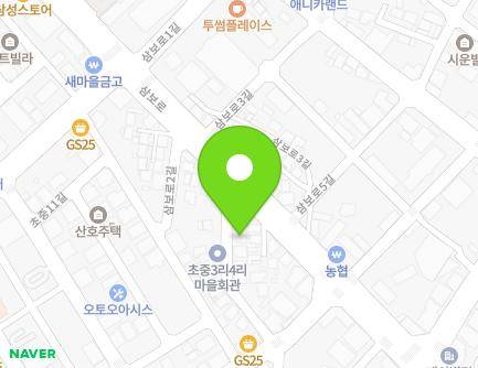 5 Sambo-ro 4-gil, Jeungpyeong-eup, Jeungpyeong-gun, Chungcheongbuk-do, Republic of Korea Map