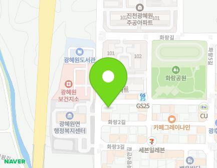 77 Hwarang-gil, Gwanghyewon-myeon, Jincheon-gun, Chungcheongbuk-do, Republic of Korea Map