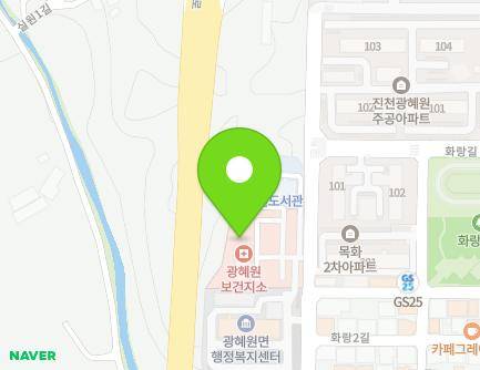 74 Hwarang-gil, Gwanghyewon-myeon, Jincheon-gun, Chungcheongbuk-do, Republic of Korea Map