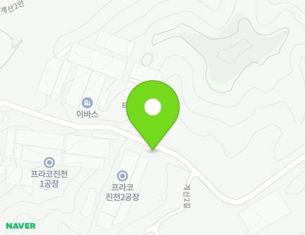 66 Gyesan 2-gil, Munbaek-myeon, Jincheon-gun, Chungcheongbuk-do, Republic of Korea Map