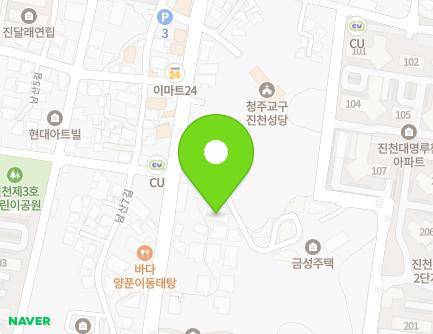 26-16 Jungangdong-ro, Jincheon-eup, Jincheon-gun, Chungcheongbuk-do, Republic of Korea Map