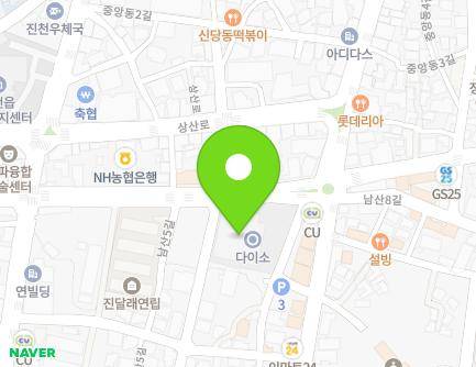 78 Namsan-gil, Jincheon-eup, Jincheon-gun, Chungcheongbuk-do, Republic of Korea Map