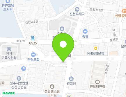 54-1 Namsan-gil, Jincheon-eup, Jincheon-gun, Chungcheongbuk-do, Republic of Korea Map