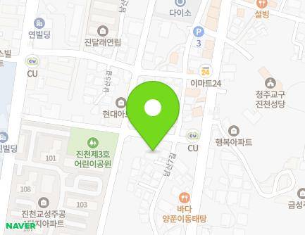 21-6 Namsan 6-gil, Jincheon-eup, Jincheon-gun, Chungcheongbuk-do, Republic of Korea Map