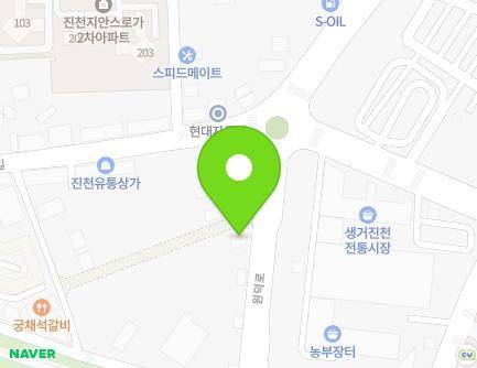 381 Wondeok-ro, Jincheon-eup, Jincheon-gun, Chungcheongbuk-do, Republic of Korea Map