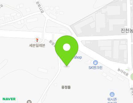 7 Wonang-gil, Jincheon-eup, Jincheon-gun, Chungcheongbuk-do, Republic of Korea Map