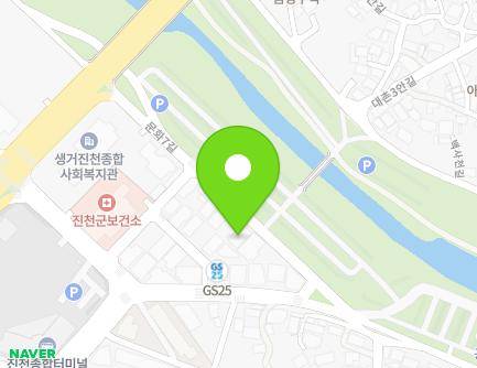 20-1 Munhwa 7-gil, Jincheon-eup, Jincheon-gun, Chungcheongbuk-do, Republic of Korea Map