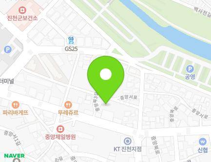 8-9 Jungangseo-ro, Jincheon-eup, Jincheon-gun, Chungcheongbuk-do, Republic of Korea Map