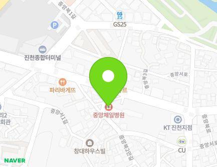 36 Jungangbuk-ro, Jincheon-eup, Jincheon-gun, Chungcheongbuk-do, Republic of Korea Map