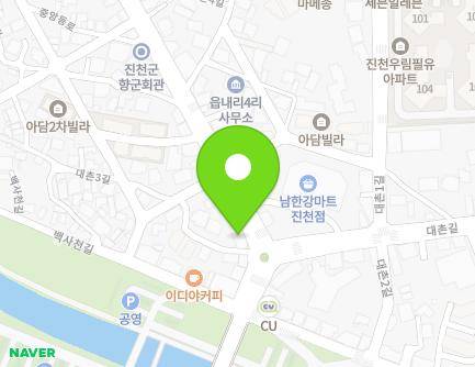 123 Jungangdong-ro, Jincheon-eup, Jincheon-gun, Chungcheongbuk-do, Republic of Korea Map