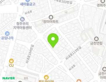 107-2 Soenae-ro, Sangdang-gu, Cheongju-si, Chungcheongbuk-do, Republic of Korea 107-2 Soenae-ro, Sangdang-gu, Cheongju-si, Chungcheongbuk-do, Republic of Korea Map