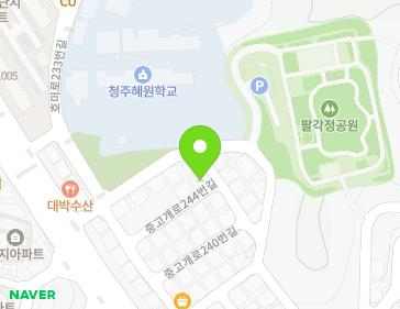 15 Junggogae-ro 244beon-gil, Sangdang-gu, Cheongju-si, Chungcheongbuk-do, Republic of Korea 15 Junggogae-ro 244beon-gil, Sangdang-gu, Cheongju-si, Chungcheongbuk-do, Republic of Korea Map