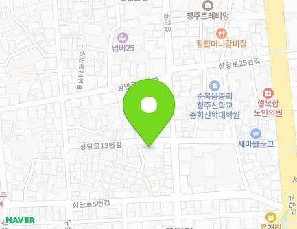 39-1 Sangdang-ro 13beon-gil, Sangdang-gu, Cheongju-si, Chungcheongbuk-do, Republic of Korea Map