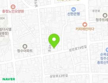 22-1 Seongan-ro 74beon-gil, Sangdang-gu, Cheongju-si, Chungcheongbuk-do, Republic of Korea 22-1 Seongan-ro 74beon-gil, Sangdang-gu, Cheongju-si, Chungcheongbuk-do, Republic of Korea Map