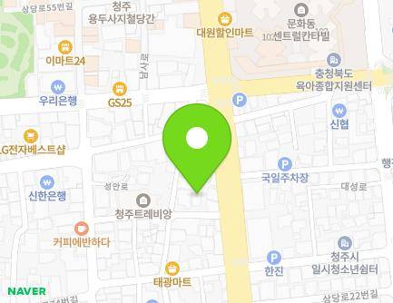 33-1 Sangdang-ro, Sangdang-gu, Cheongju-si, Chungcheongbuk-do, Republic of Korea Map