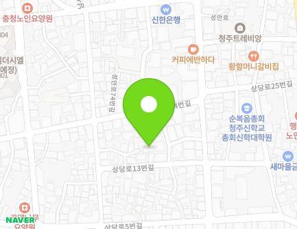 42-1 Sangdang-ro 13beon-gil, Sangdang-gu, Cheongju-si, Chungcheongbuk-do, Republic of Korea Map