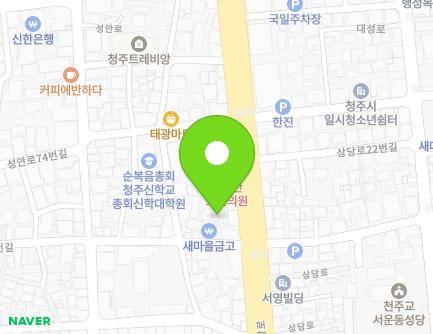 15-1 Sangdang-ro, Sangdang-gu, Cheongju-si, Chungcheongbuk-do, Republic of Korea Map