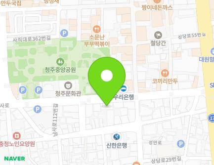 122 Namsa-ro, Sangdang-gu, Cheongju-si, Chungcheongbuk-do, Republic of Korea Map