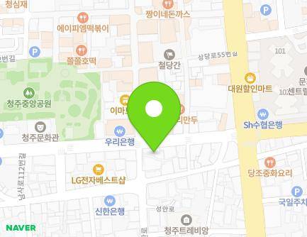 128 Namsa-ro, Sangdang-gu, Cheongju-si, Chungcheongbuk-do, Republic of Korea Map