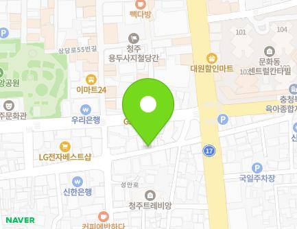 125-2 Musimdong-ro 336beon-gil, Sangdang-gu, Cheongju-si, Chungcheongbuk-do, Republic of Korea Map