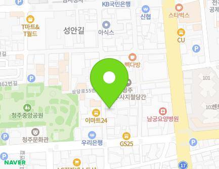 47-3 Seongan-ro, Sangdang-gu, Cheongju-si, Chungcheongbuk-do, Republic of Korea Map