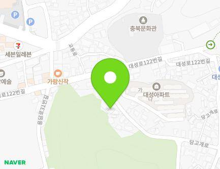 46-12 Daeseong-ro 122beon-gil, Sangdang-gu, Cheongju-si, Chungcheongbuk-do, Republic of Korea Map