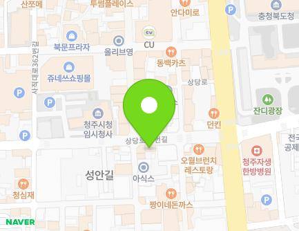21 Sangdang-ro 69beon-gil, Sangdang-gu, Cheongju-si, Chungcheongbuk-do, Republic of Korea Map