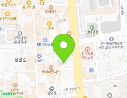 12-6 Sangdang-ro 59beon-gil, Sangdang-gu, Cheongju-si, Chungcheongbuk-do, Republic of Korea Map