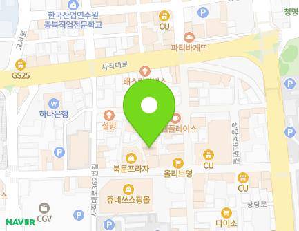 44-10 Sangdang-ro 81beon-gil, Sangdang-gu, Cheongju-si, Chungcheongbuk-do, Republic of Korea Map