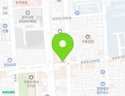 5 Sangdang-ro 144beon-gil, Sangdang-gu, Cheongju-si, Chungcheongbuk-do, Republic of Korea Map